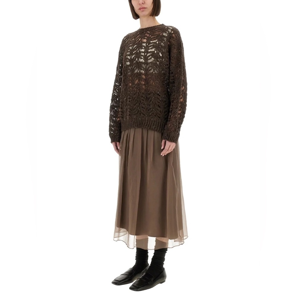 Brunello Cucinelli Crewneck Knitted Sweater - Picture 6 of 6